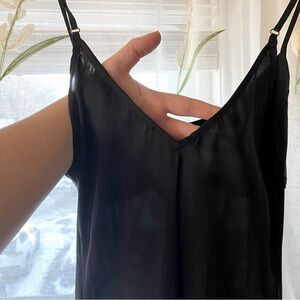 Free People | Black Slip Dress
